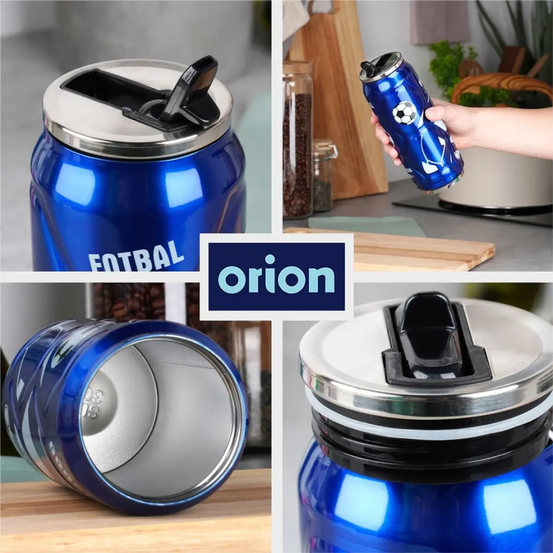 Orion Thermische Beker Voetbal 500ml - Blauw