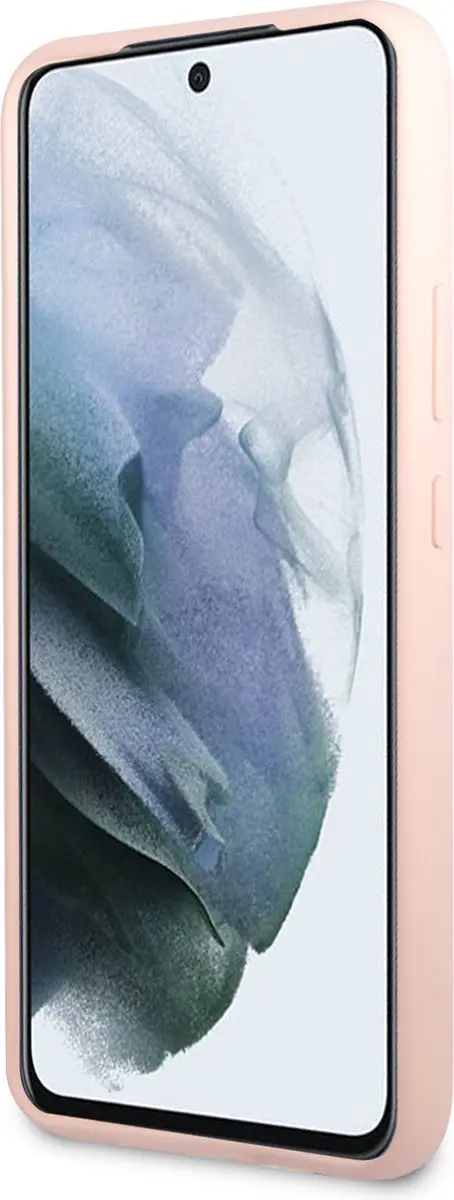 Guess Siliconen Hoesje Samsung Galaxy S22 - Roze - afbeelding 6 van 6