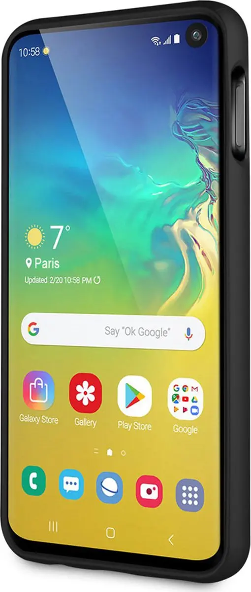 Guess Backcase Hoesje S212-5 Samsung Galaxy S10e - Zwart