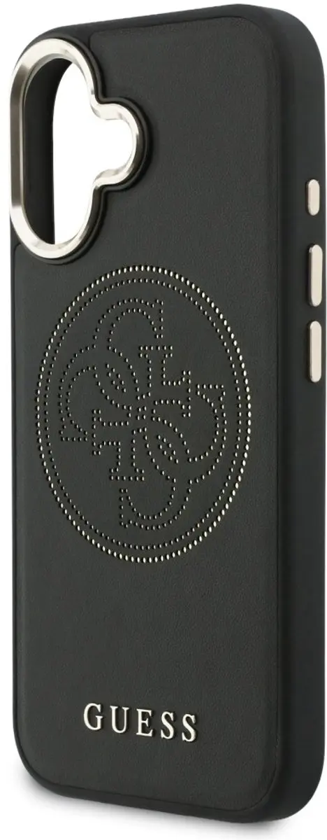 GUESS Geperforeerde iPhone 17 Hoes - MagSafe - Zwart - afbeelding 6 van 6
