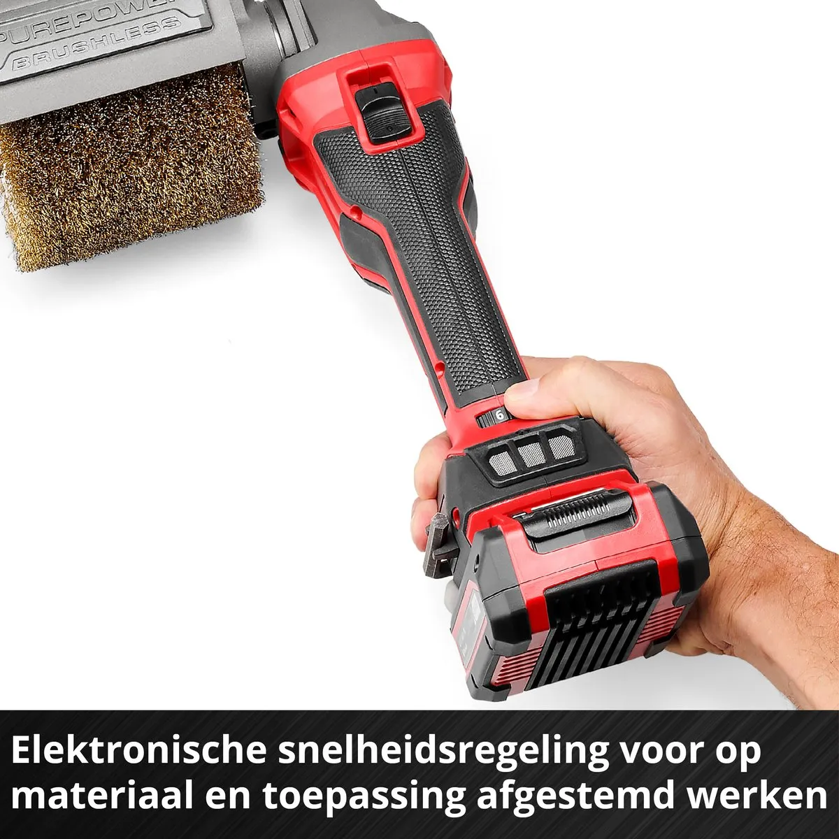 Einhell Professional TP-BR 18/32 Li BL Accu Borstelschuurmachine - 18V - 3.200 t/min