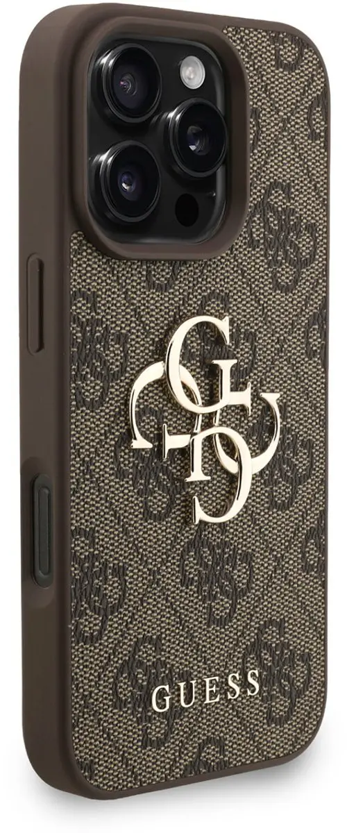 GUESS Telefoonhoesje iPhone 16 Pro - MagSafe Bruin - afbeelding 6 van 6