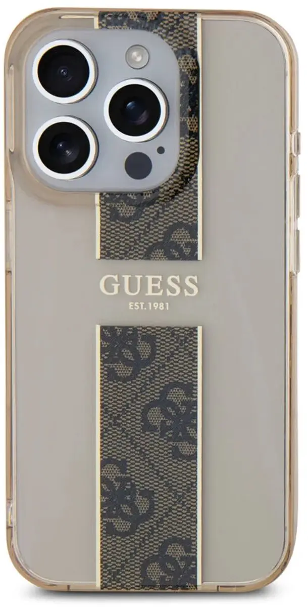 GUESS iPhone 15 Pro Backcover IML - Bruin