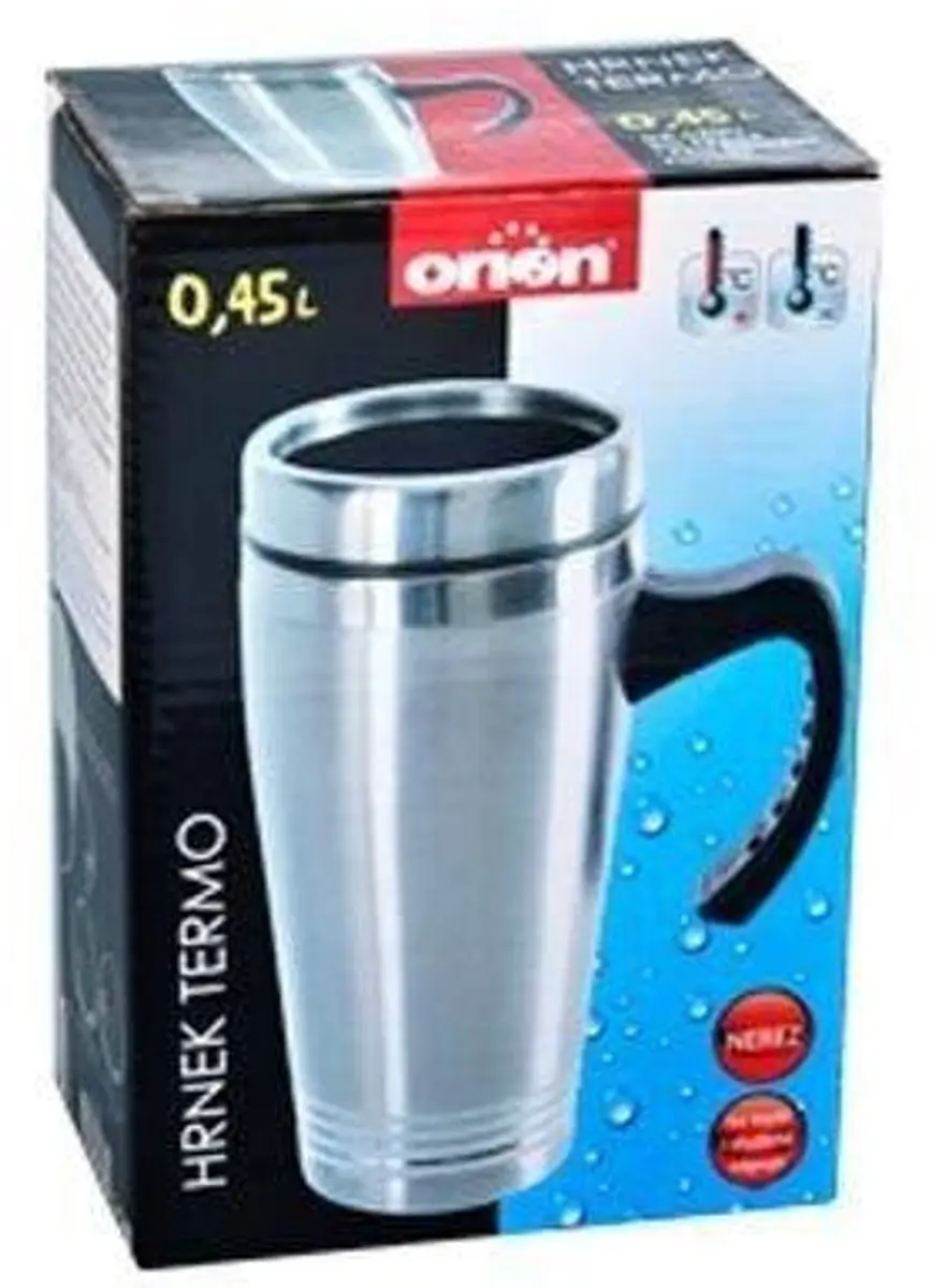 Orion Thermosbeker 450ml - Roestvrijstaal - MPN 112235