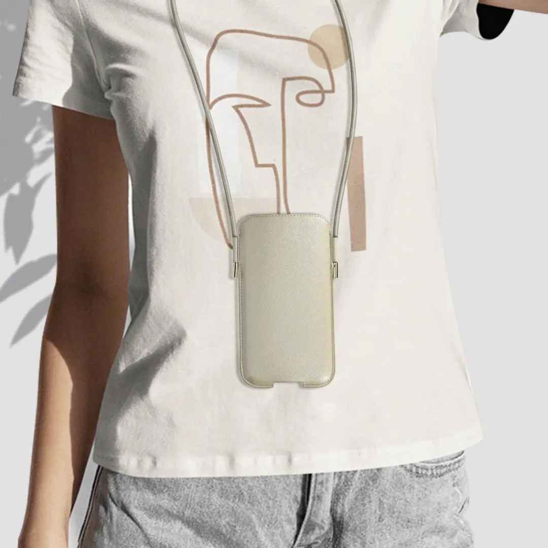 GUESS Hoesje Goud - Maat S/M - GUHCP12MSAPSLG