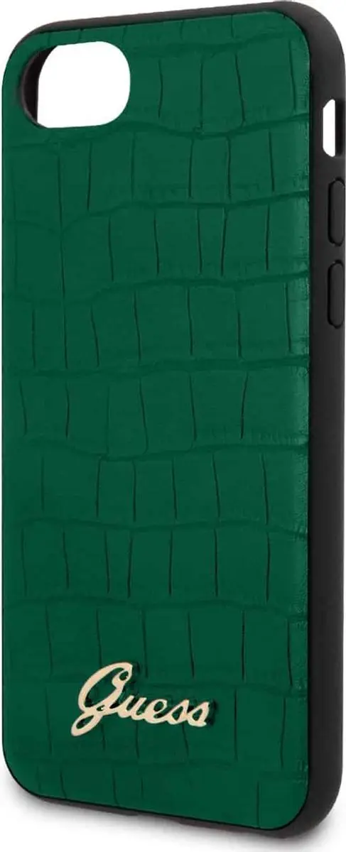 Guess Crocodile Back Case Groen - iPhone 7/8/SE