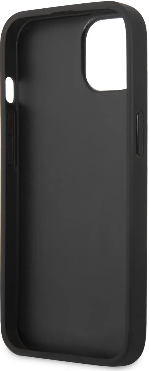 GUESS Saffiano Backcase iPhone 13 - Blauw