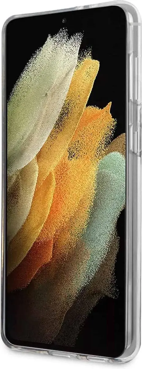 Guess Glitter Vintage Backcase Samsung S21 Ultra - Goud - afbeelding 6 van 6
