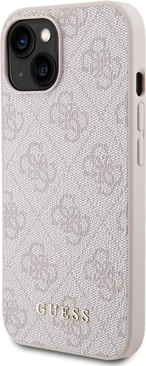 Guess 4G Back Case Apple iPhone 15 - Roze - 3666339171780 - afbeelding 6 van 6