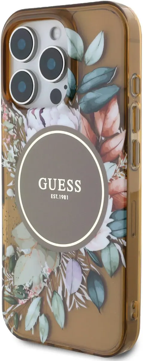 Guess Back Cover iPhone 16 Pro - Bruin