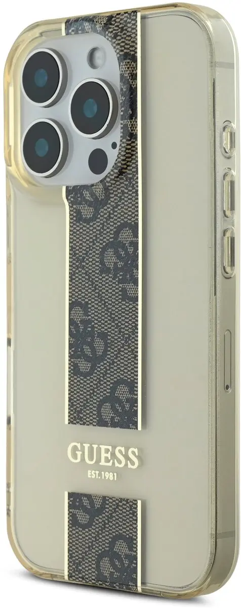 GUESS Beschermhoes iPhone 16 Pro Max GUHCP16XHS4PPW