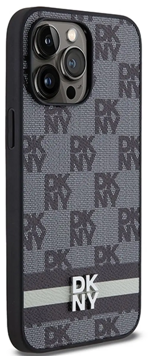 DKNY Checkered Back Case - Zwart - DKHCP14XPCPTSSK