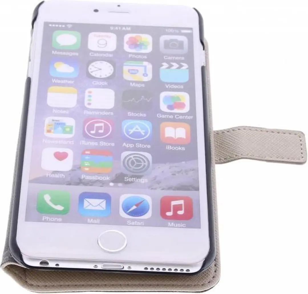 GUESS iPhone 6/6s Hoesje - Kunstleer - Wit