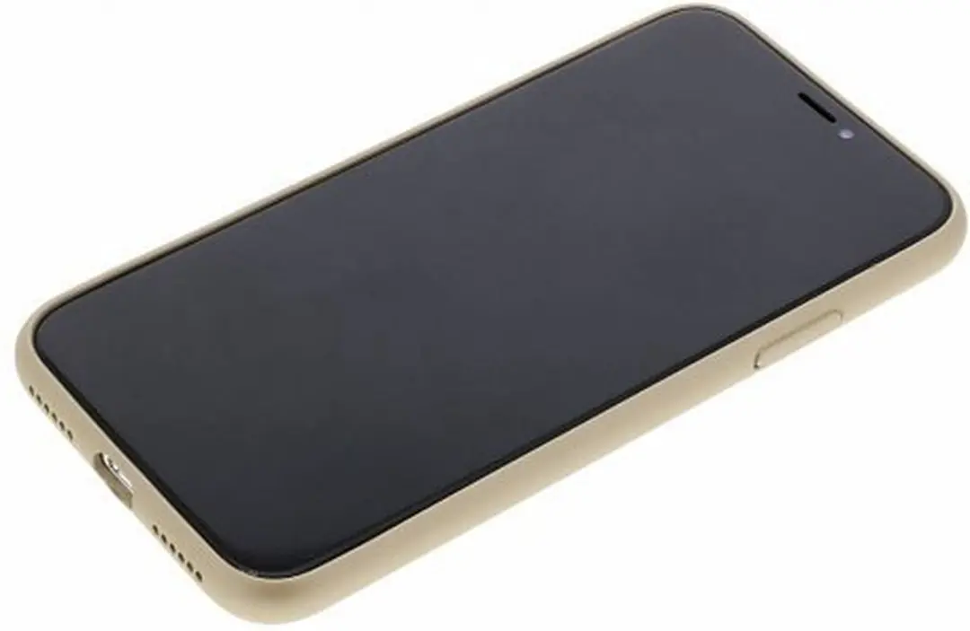 Guess Rozen Design Lederen Hoes iPhone X/XS - Bruin