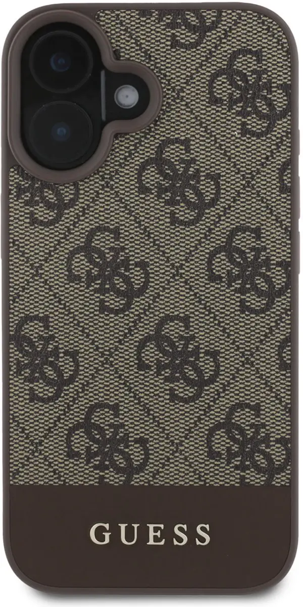 Guess iPhone 16 Pro Max Hoesje - MagSafe Bruin