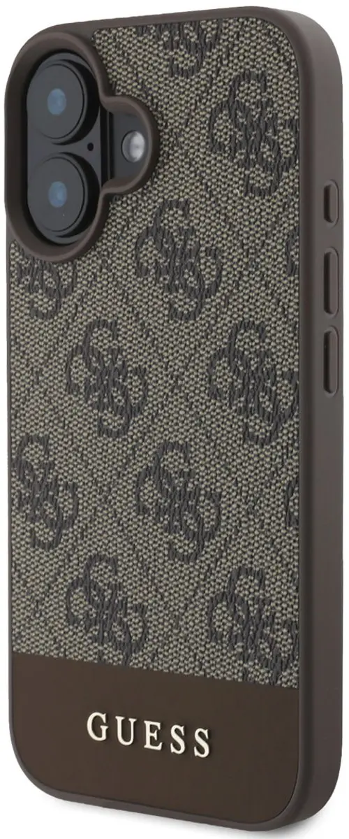 Guess iPhone 16 Pro Max Hoesje - MagSafe Bruin