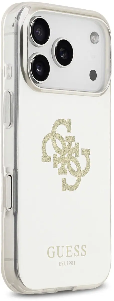 GUESS Back Cover iPhone 17 Pro Gold - MagSafe