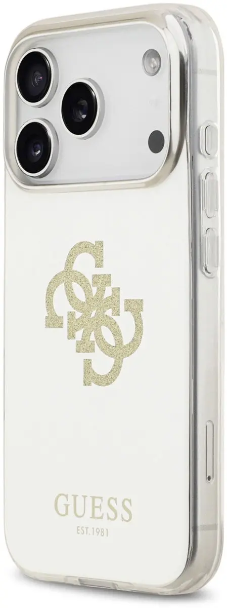 GUESS Back Cover iPhone 17 Pro Gold - MagSafe