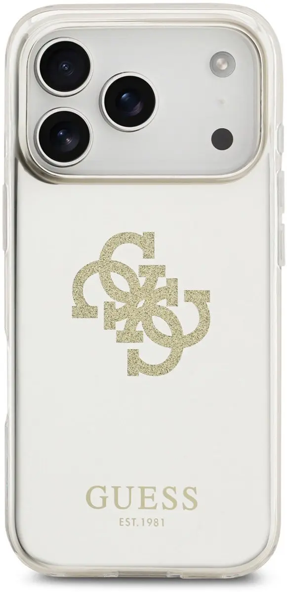 GUESS Back Cover iPhone 17 Pro Gold - MagSafe