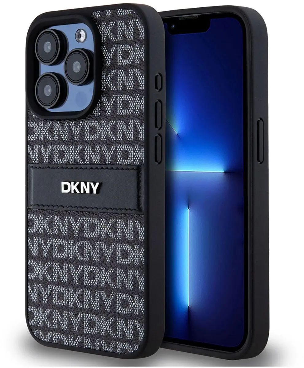 DKNY Textured Tonal Stripe Back Case
