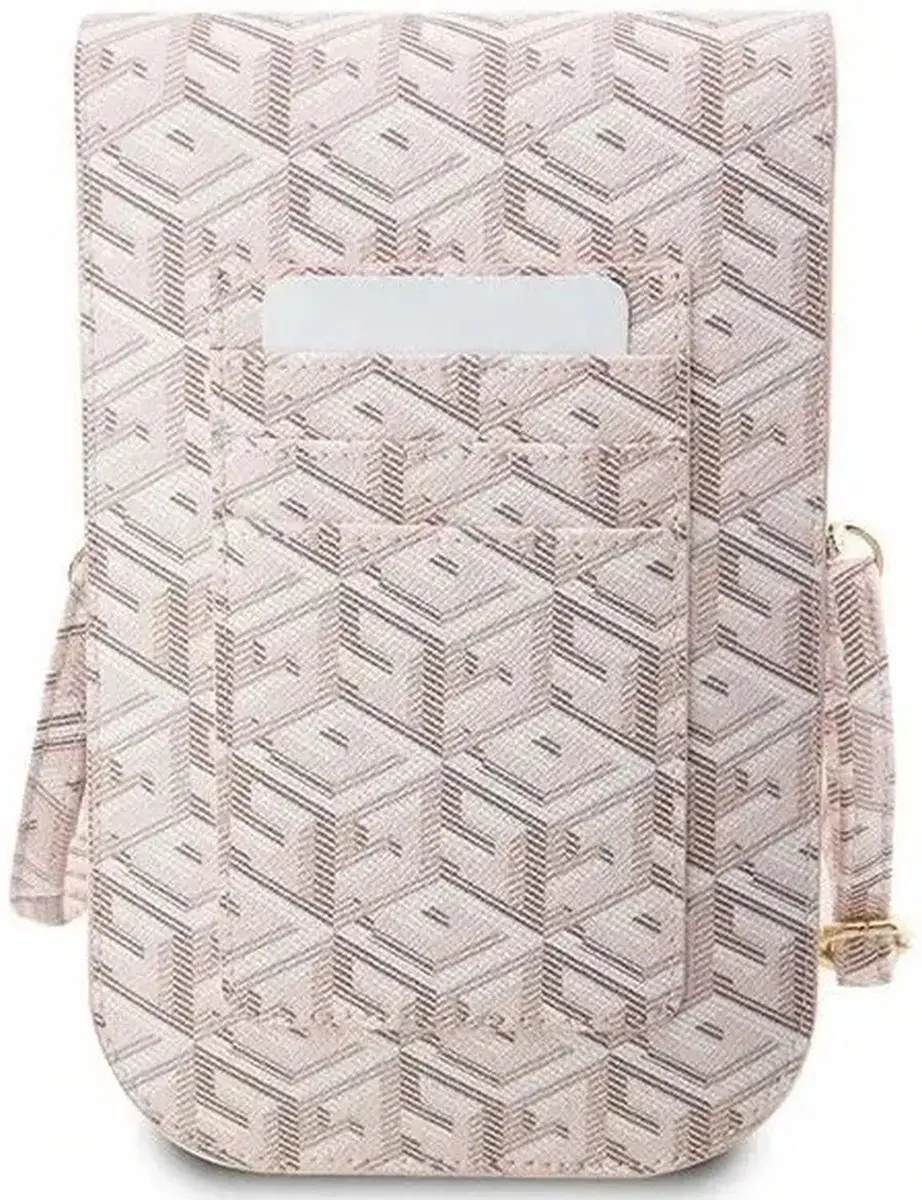 Guess G-Cube Heuptas - 7 Inch - 3 Pasjes - Roze