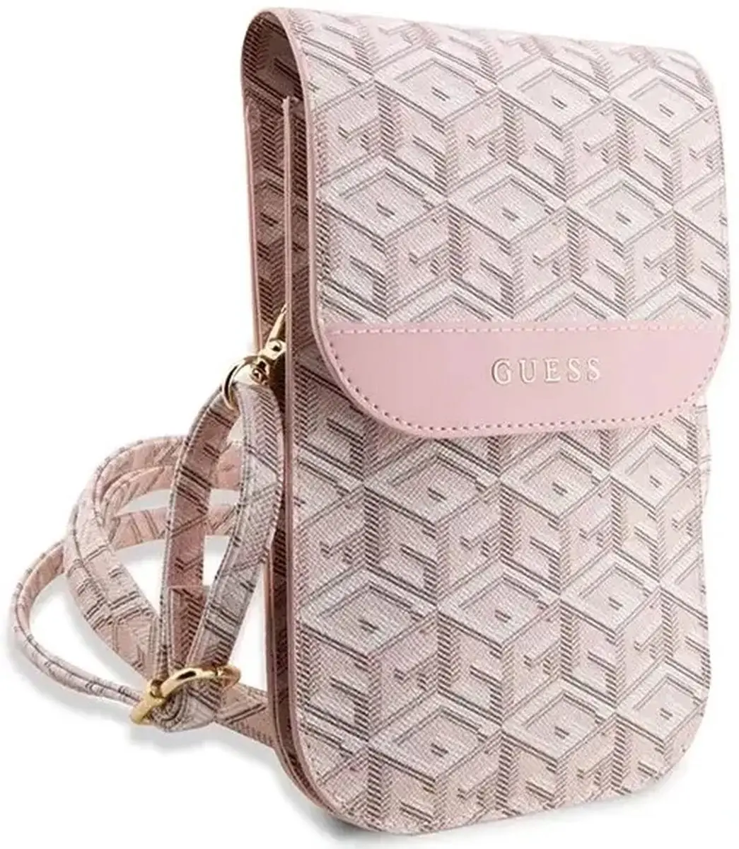 Guess G-Cube Heuptas - 7 Inch - 3 Pasjes - Roze