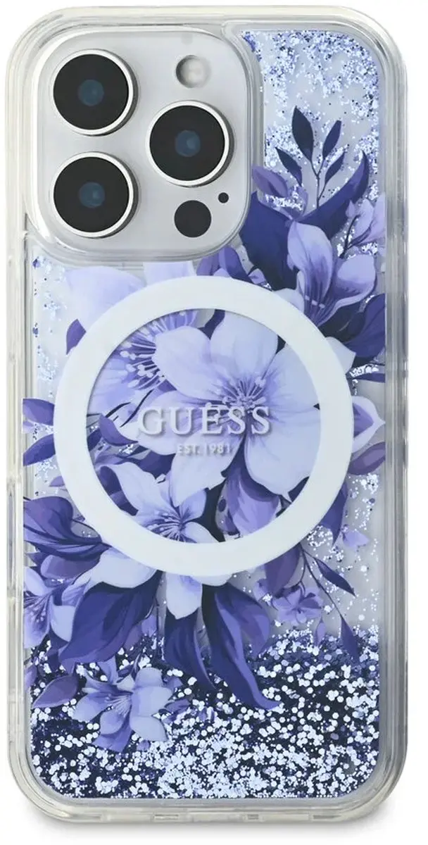 Guess iPhone 16 Pro Max Backcover - Paars
