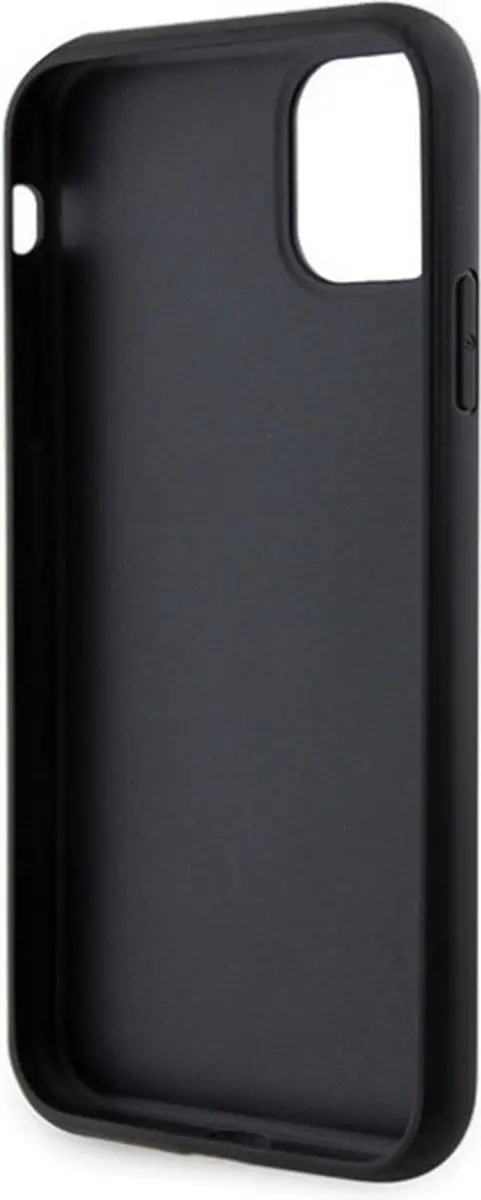 GUESS 4G Triangle Crossbody Back Case - iPhone 11/XR - Zwart