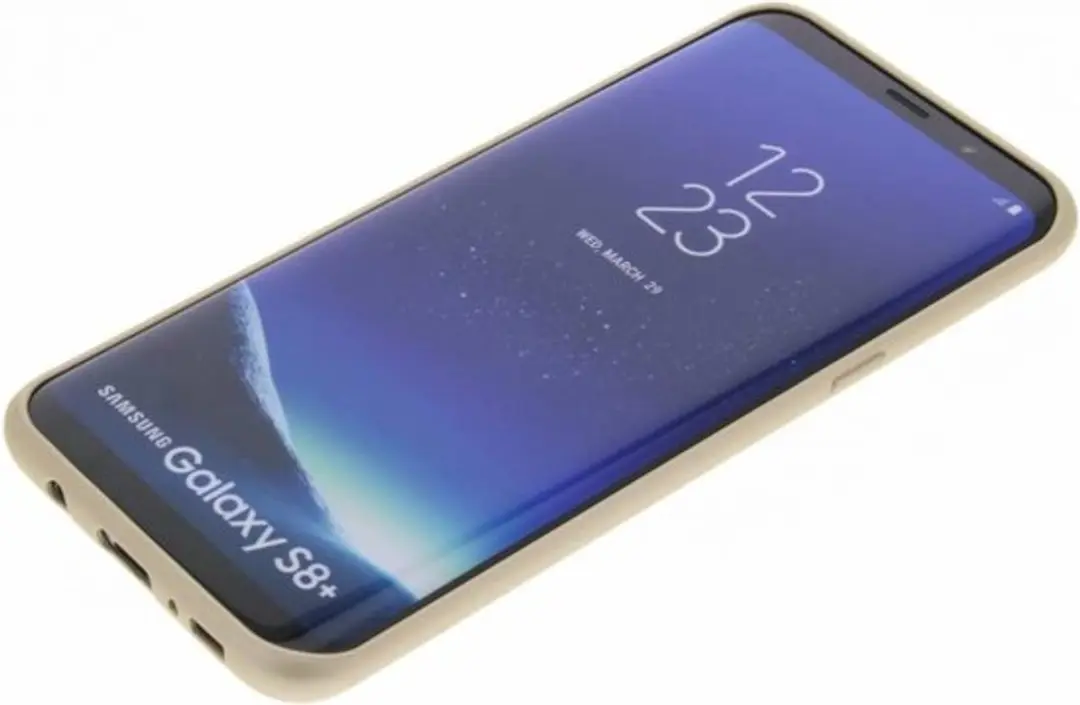 GUESS Samsung Galaxy S8+ Hoesje G955U40039501 - Blauw Kunstleer