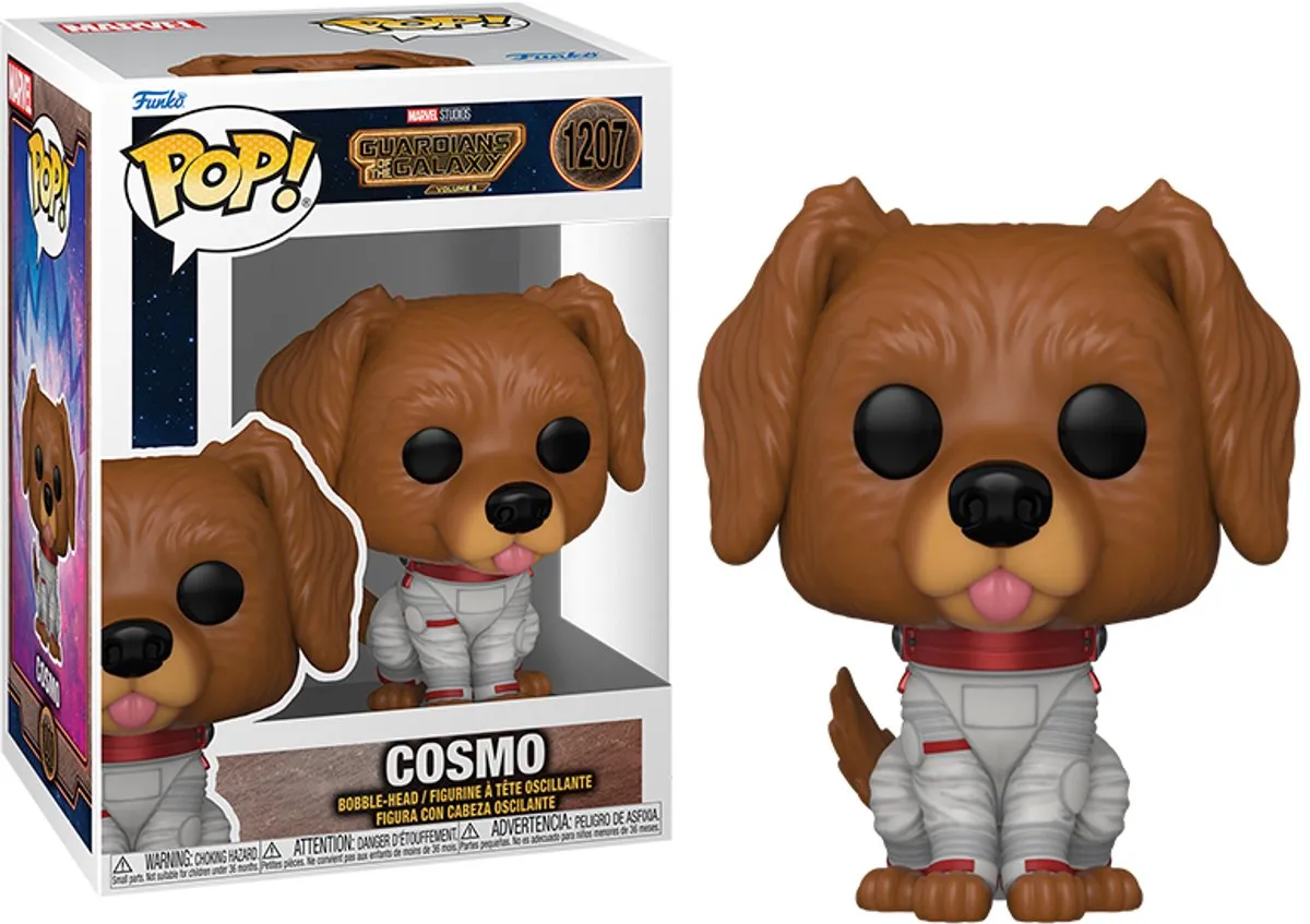 Funko Marvel POP! Vol. 3 Cosmo Verzamelfiguur - 9cm - Multicolor