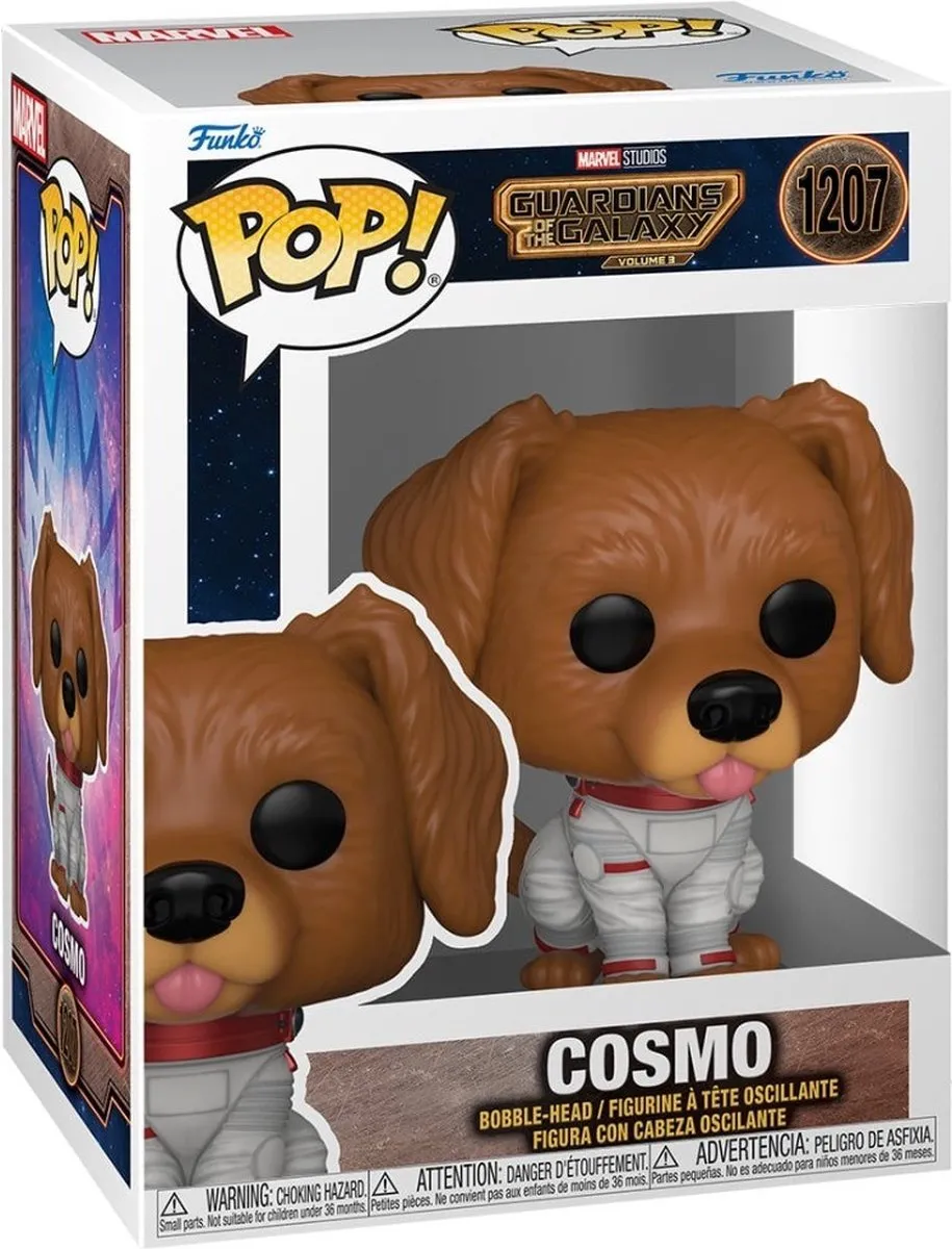 Funko Marvel POP! Vol. 3 Cosmo Verzamelfiguur - 9cm - Multicolor