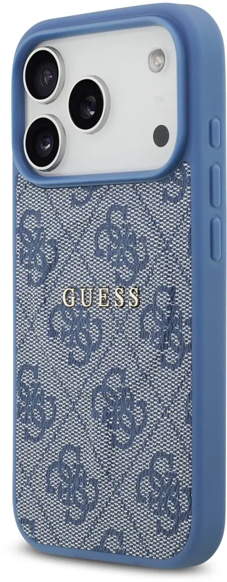 GUESS Back Cover iPhone 17 Pro - Blauw