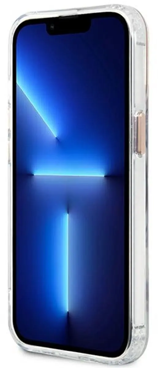 GUESS Translucent Back Case - iPhone 13 Pro Max - Goud - MagSafe