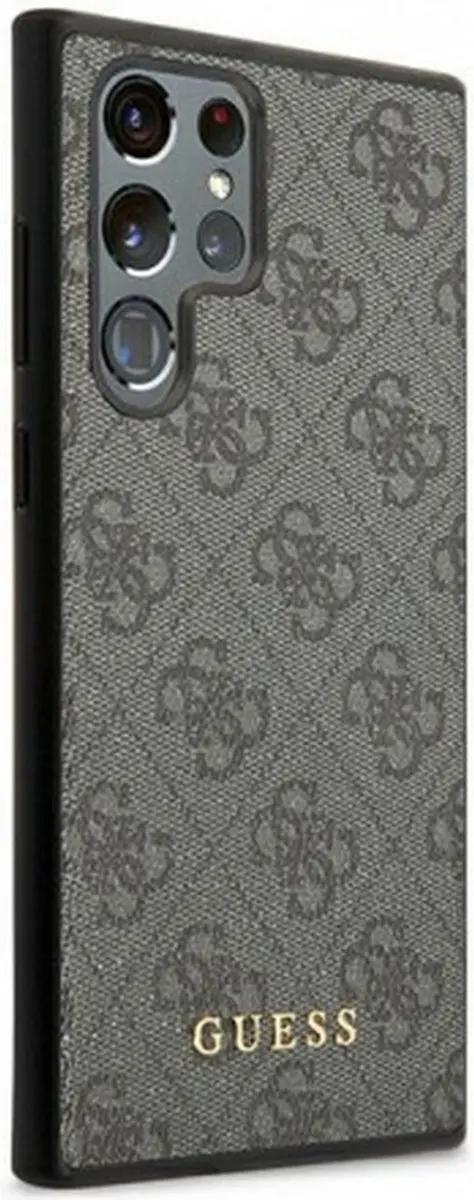 Guess 4G Back Case - Samsung Galaxy S22 Ultra - Grijs