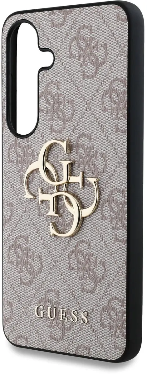GUESS Metal Logo Hoesje Samsung Galaxy S25 Plus - Roze - MPN 13273 - afbeelding 6 van 6