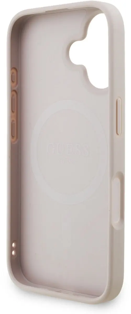 GUESS iPhone 16 Telefoonhoesje - Roze - MPN 3666339475741 - afbeelding 6 van 6