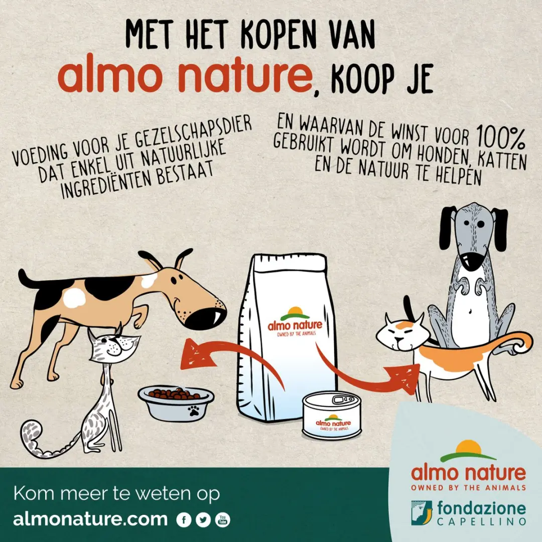 Almo Nature Kitten Kip en Rijst Kattenvoer 400g