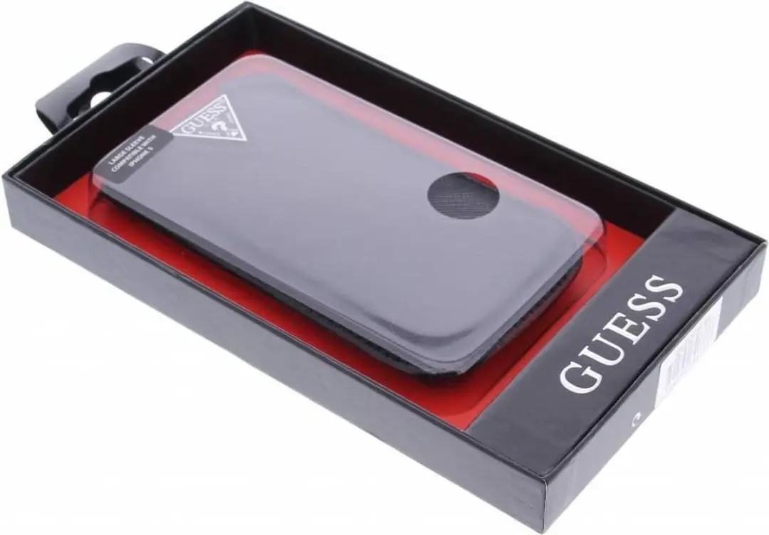 GUESS Apple iPhone 5/5S Pouch 5G30633801 - Zwart