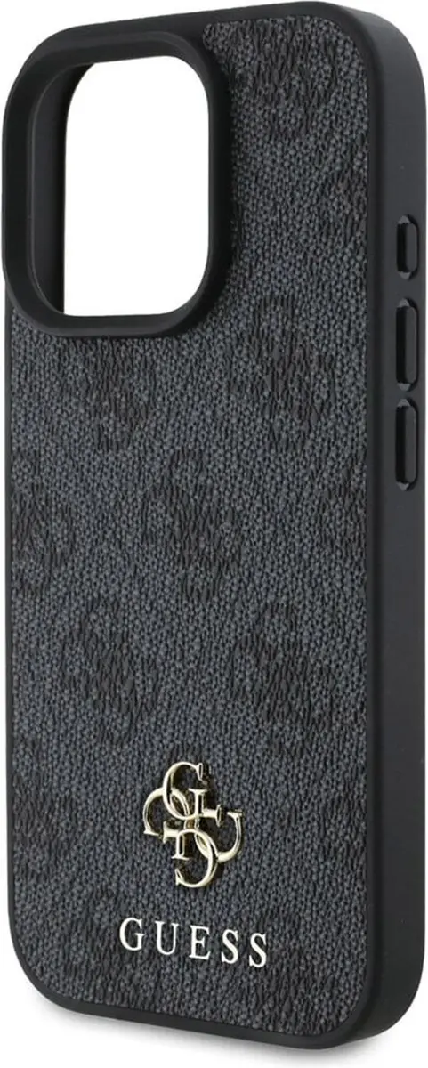 Guess GUHMP16LP4SM4MK Backcover - iPhone 16 Pro - Zwart - afbeelding 6 van 6