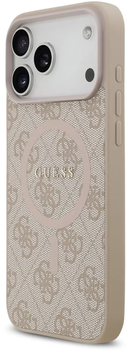 Guess Back Cover Case iPhone 17 Pro Max - Roze - MagSafe - 14675