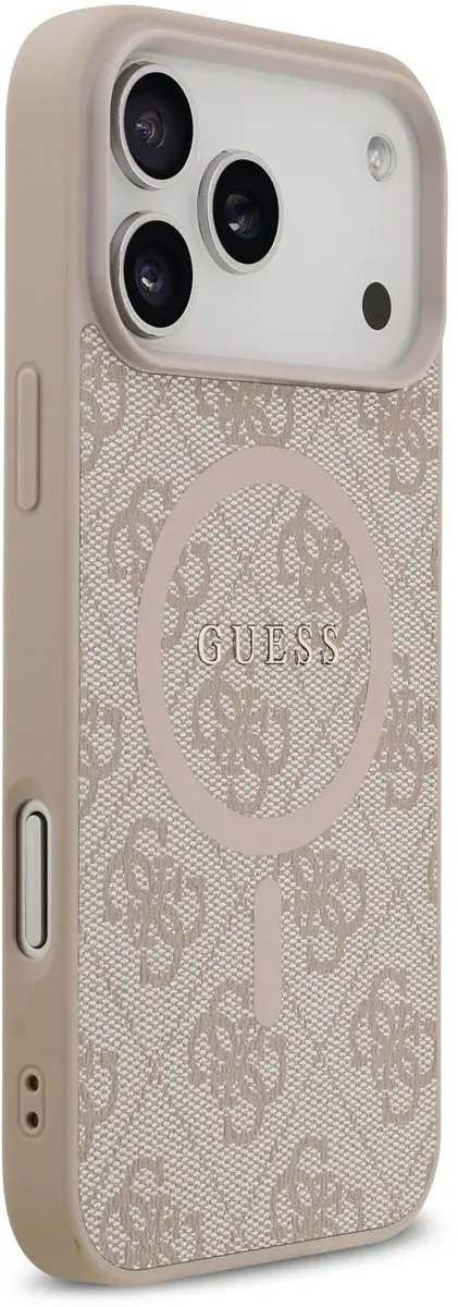 Guess Back Cover Case iPhone 17 Pro Max - Roze - MagSafe - 14675