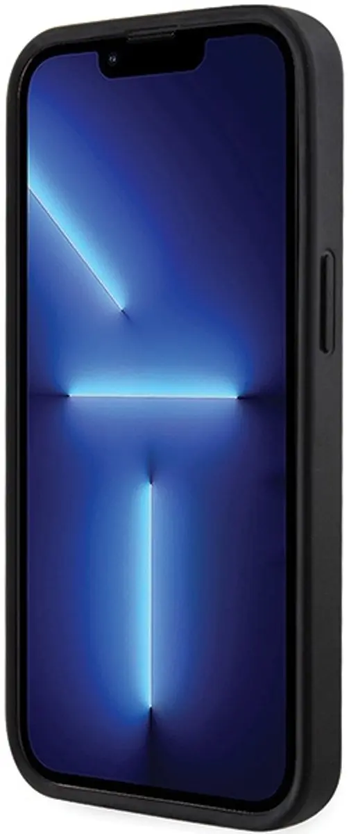 Guess G-Cube Back Case MagSafe - iPhone 15 - Zwart - afbeelding 6 van 6