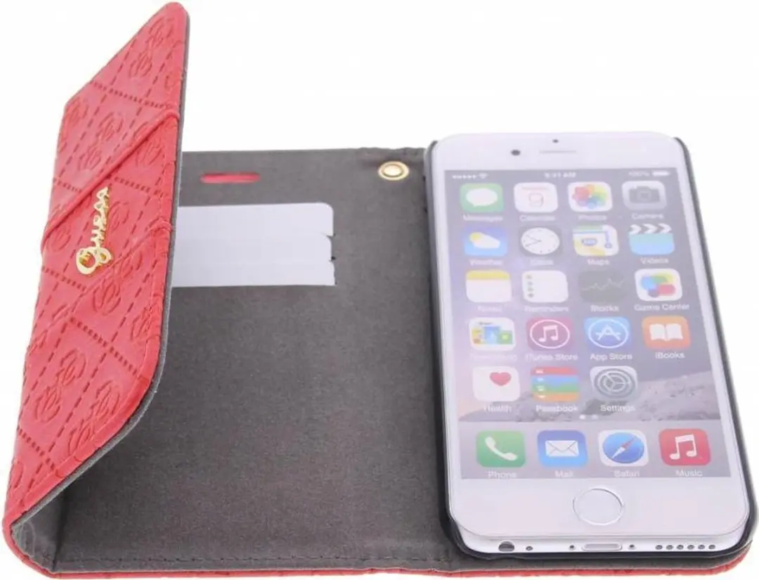 GUESS Scarlett Clutch Case iPhone 6/6s - Rood