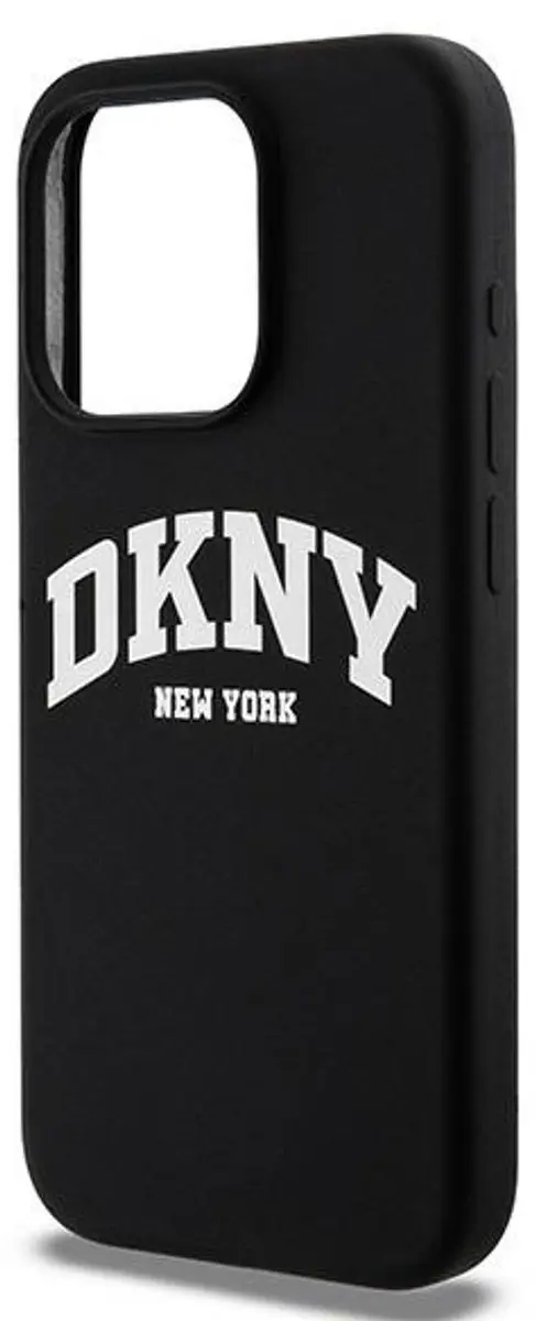 DKNY Silicone Arch Logo Back Case - iPhone 13 Pro - Zwart