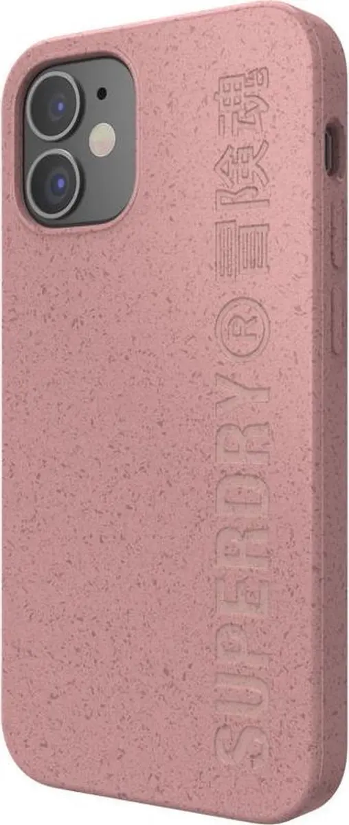 Superdry Snap Case iPhone 12 Mini - Roze - mpn-8718846086240
