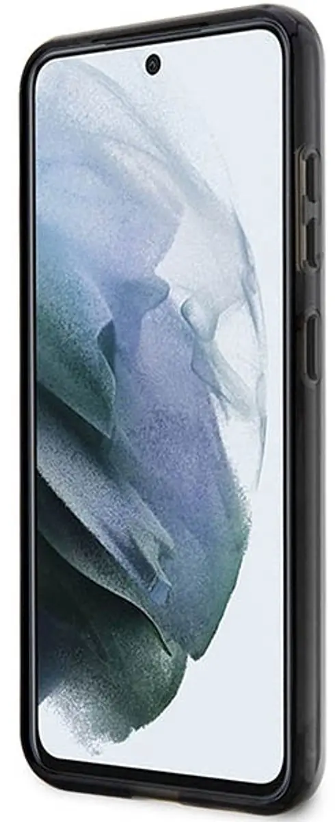 Guess Samsung Galaxy S23 Plus Hoesje - Marmer Zwart