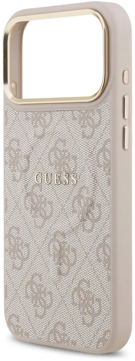 GUESS iPhone 17 Pro Max Back Cover - Roze - Magsafe