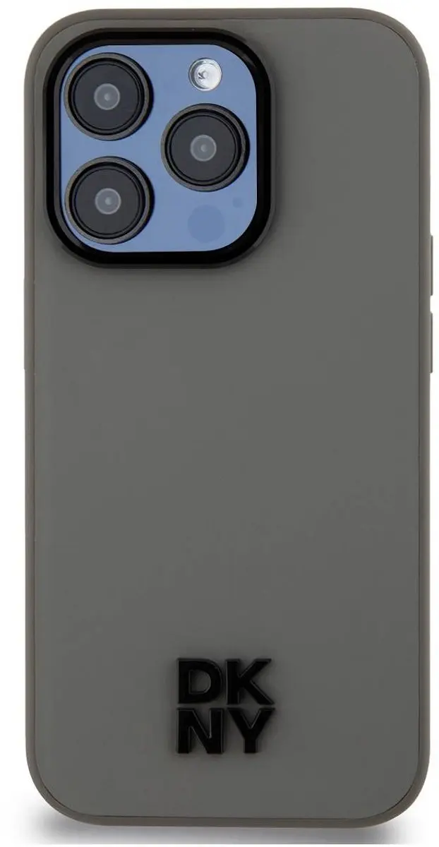 DKNY Hoesje iPhone 15 Pro Max MagSafe - Grijs DKHMP15XPSMCSLE