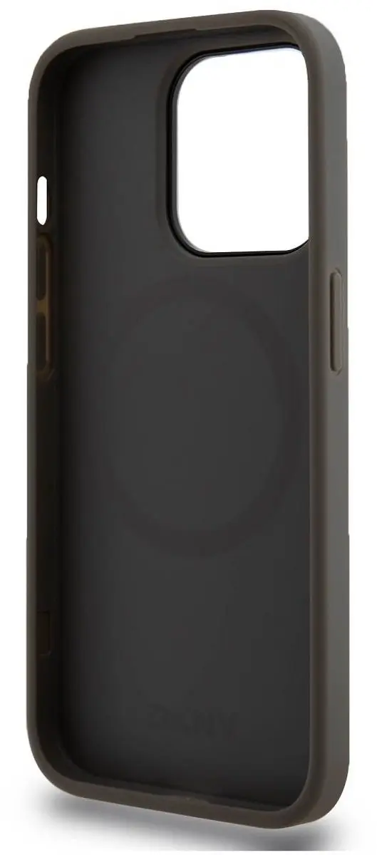 DKNY Hoesje iPhone 15 Pro Max MagSafe - Grijs DKHMP15XPSMCSLE