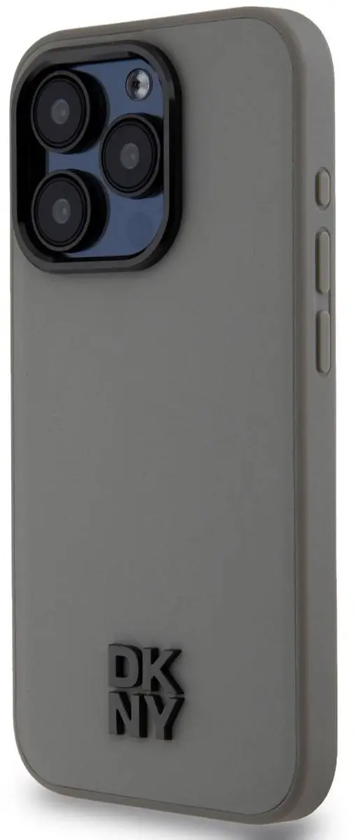 DKNY Hoesje iPhone 15 Pro Max MagSafe - Grijs DKHMP15XPSMCSLE
